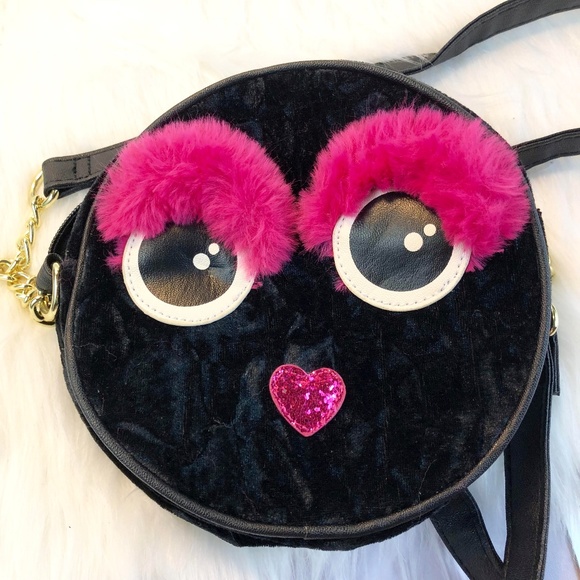 🆕Betsey Johnson Kitsch Monster Velvet Crossbody - Picture 3 of 8